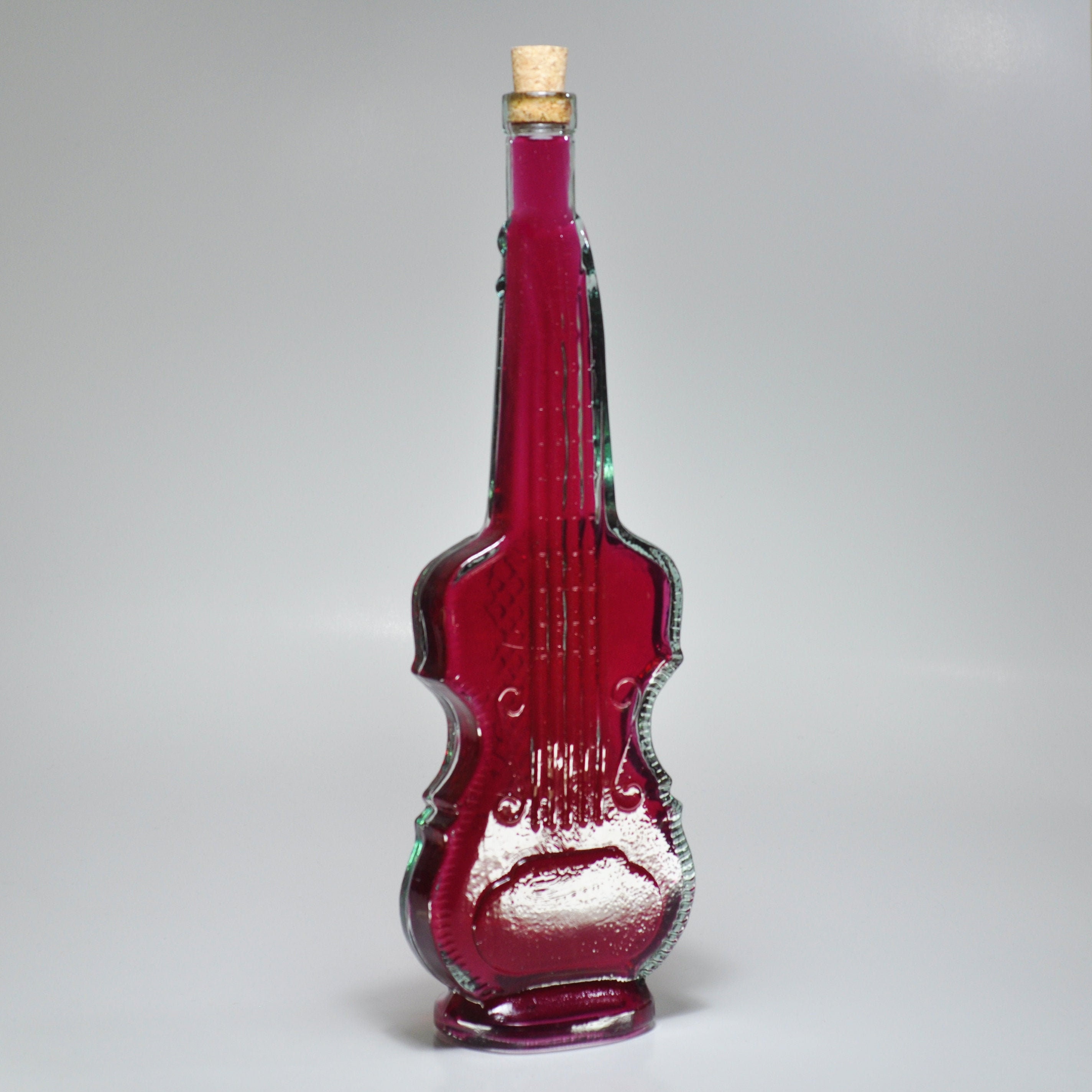Decorative Violin Glass Bottle for Wine Liquor Whiskey 550ml. Etsy UK