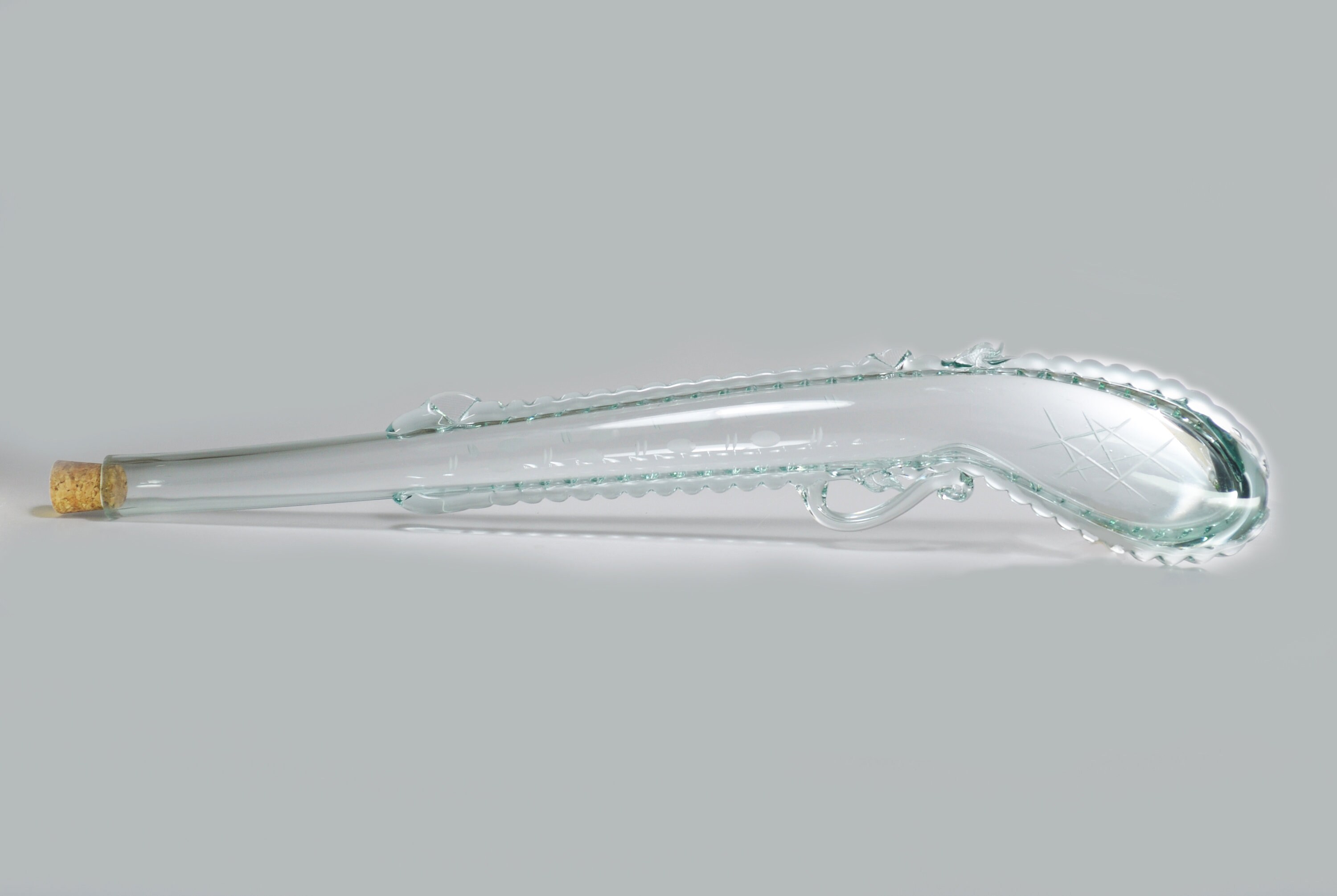 Decorative Shotgun Glass Bottle for Wine Liquor Whiskey 250ml. Etsy