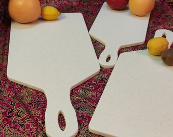 3 Large Corian Cutting Board | Solid Surface Cutting Board | Small, Medium and Large | 3 Cutting Board Set