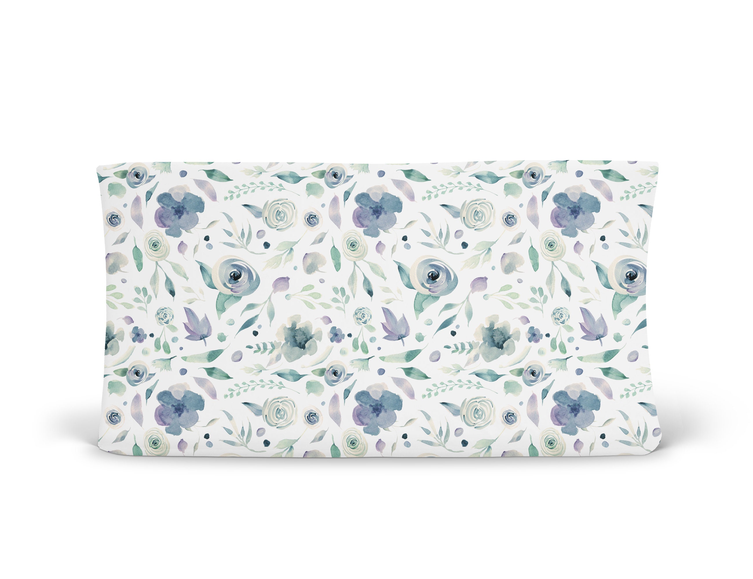 lavender changing pad cover