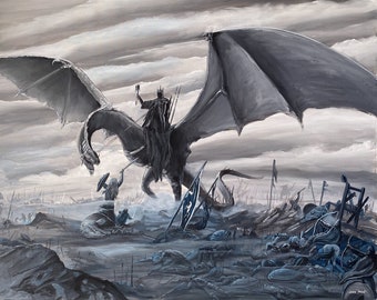 Lord of the Rings | Witch King of Angmar | Lord of the Rings Art | Witch King | Middle Earth | Tolkien | Fantasy Art | Nazgul