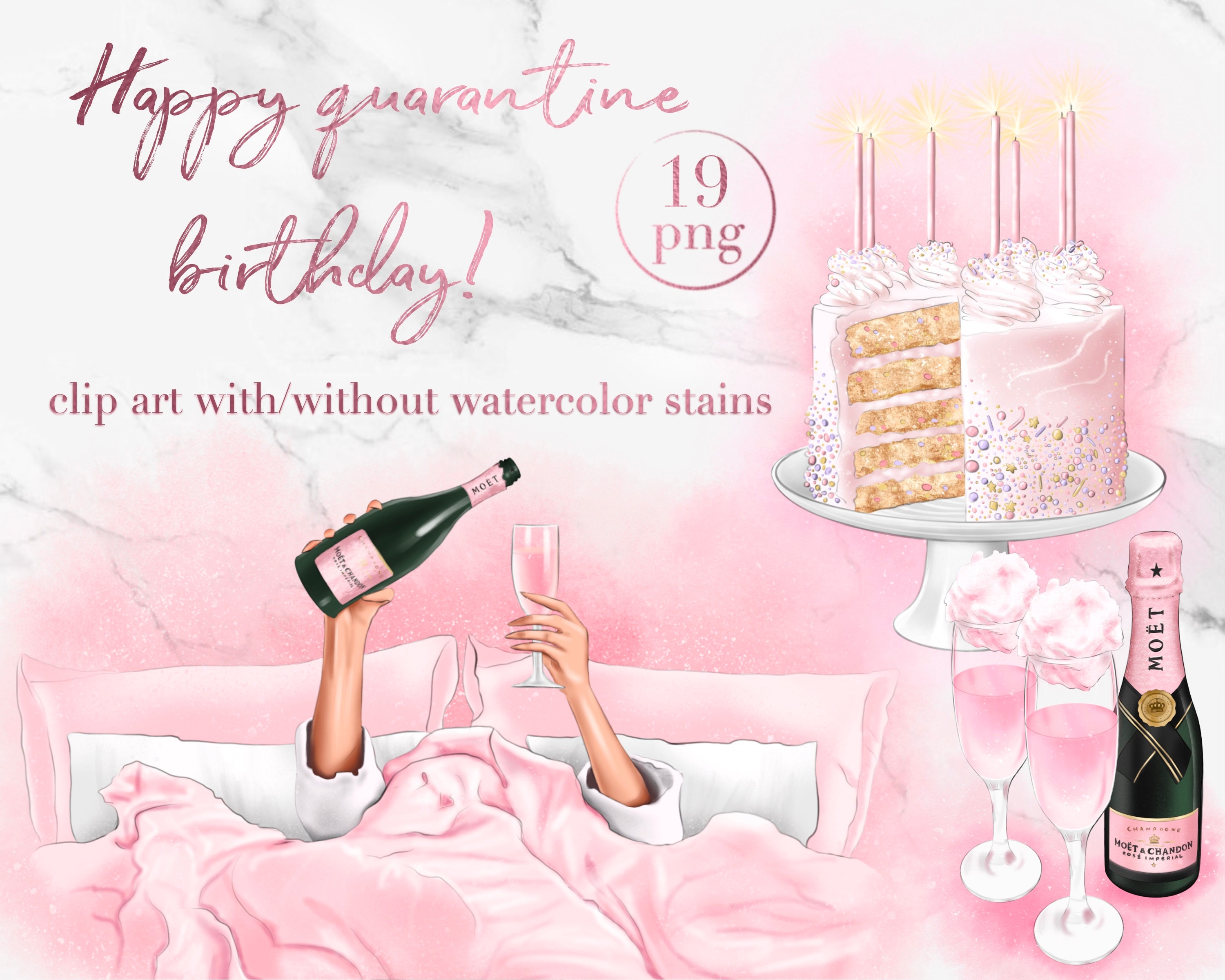 Champagne Cake - Etsy Sweden, image size:3000x2400