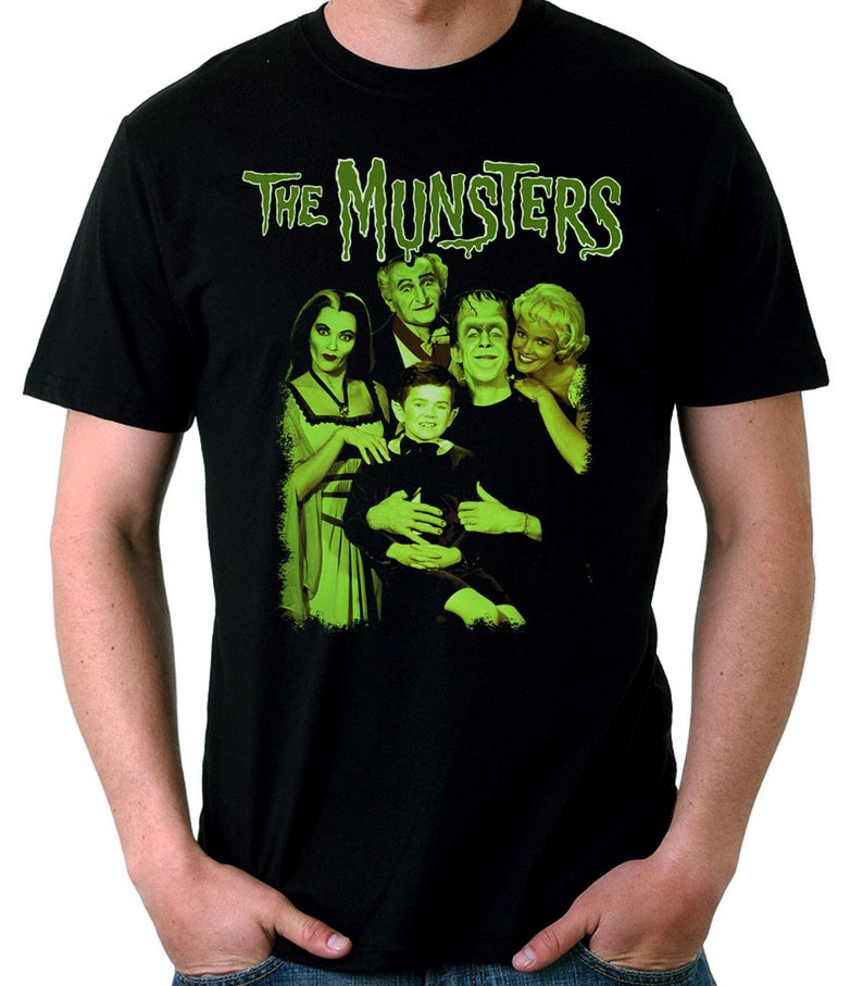 The Munstersla Familia Munsters Tshirt Etsy UK