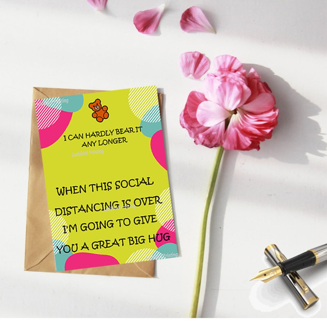 Printable Card, Boyfriend Card, Social Distance Card, Girlfriend Card ...