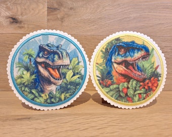 Kletti Dinosaur Velcro Patch Button