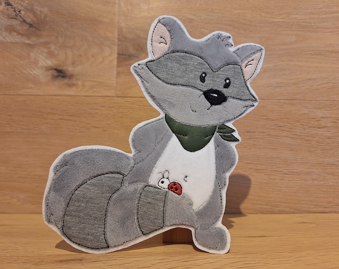 Patch raccoon iron-on patch applique