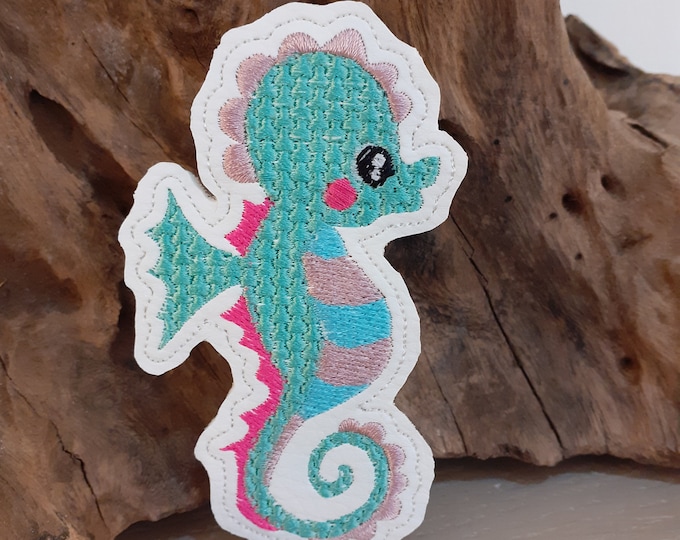 Kletti Seahorse Velcro Patch Button