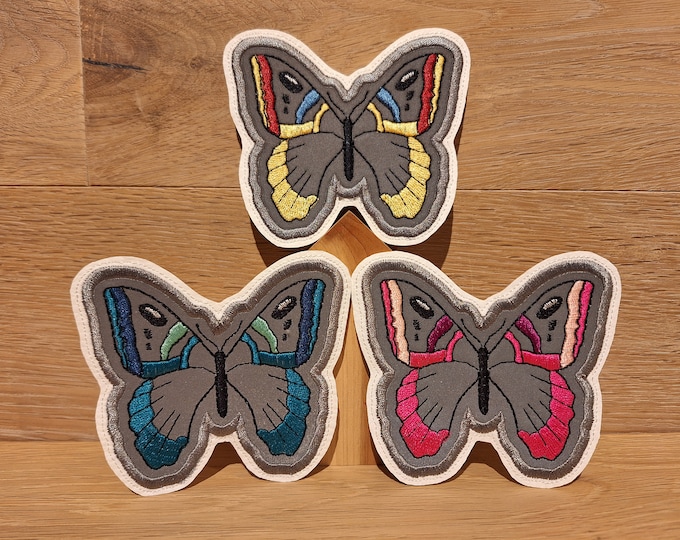 Kletti Butterfly Velcro Patch Button