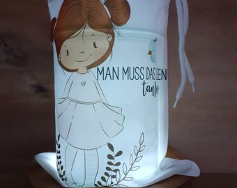 Light bag girls dance lantern