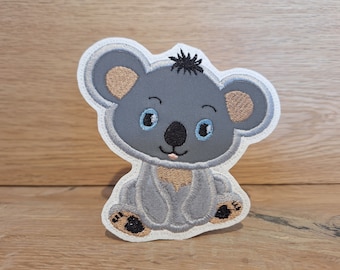 Kletti Koala Velcro patch button