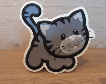 Kletti Cat Velcro Patch Button