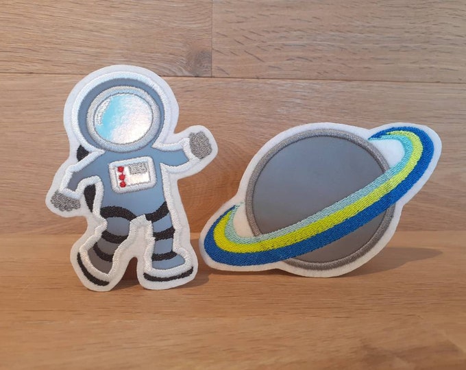 Patch Astronaut Space Patch Iron-on Application