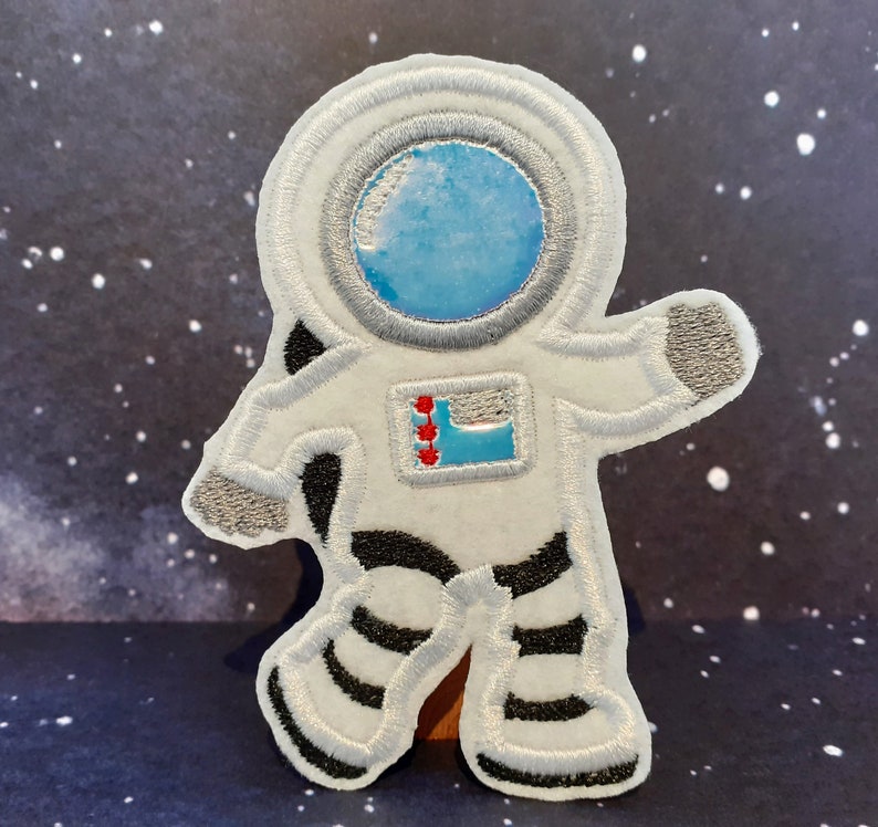 Patch space space patch iron-on applique Astronaut