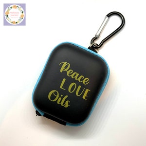 Essential Oil Roller Bottle Carrying Case (holds 6 x 5ml roller bottles)