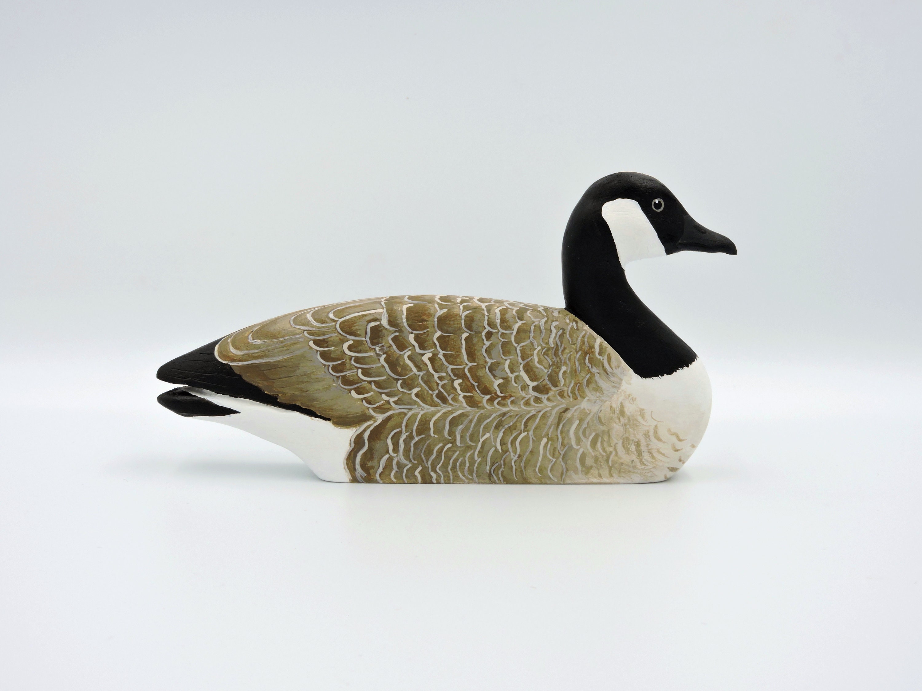 Canada Goose a Wooden Bird a Sculpture of a Goose. Etsy