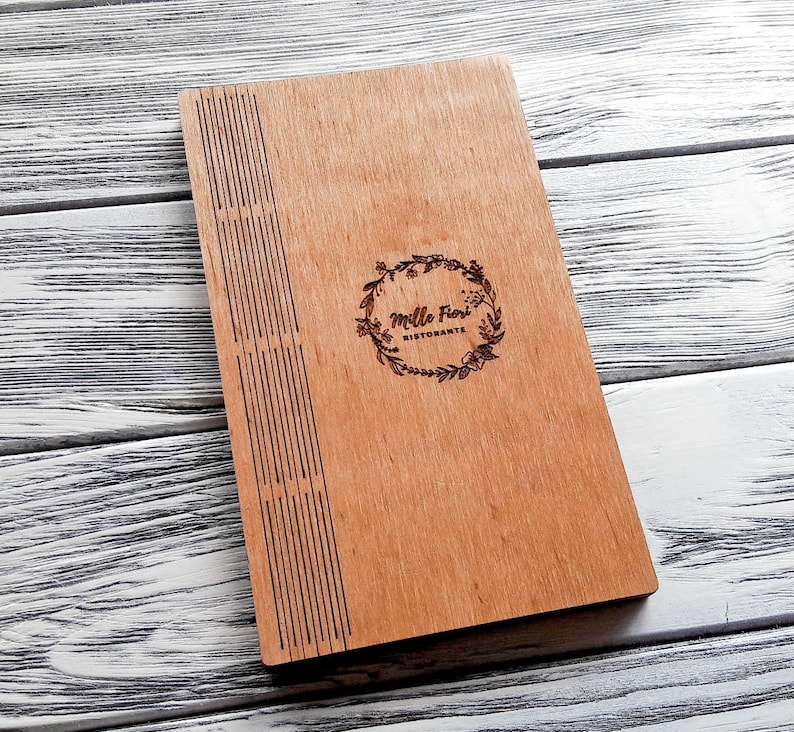 Wooden Check Holder Restaurant Check Presenter Check Etsy