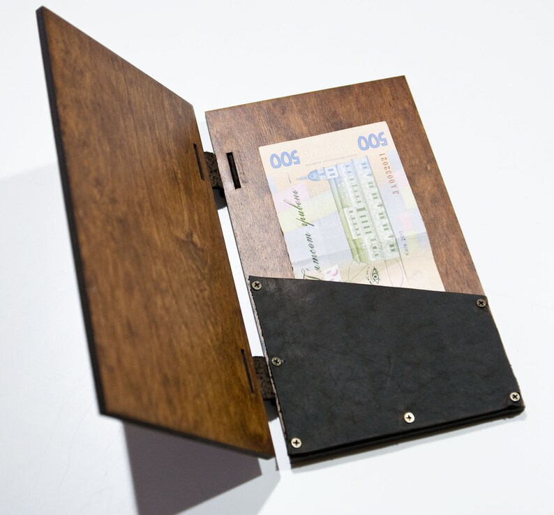 Wooden Check Holder Restaurant Check Presenter Check Etsy