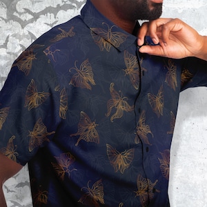 Camicia da uomo farfalla Etsy Italia