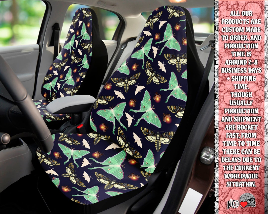 Moths of Lost Souls Car Seats Covers Death Moth Fireflies Etsy Israel