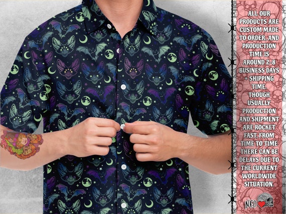 custom pattern button down shirts