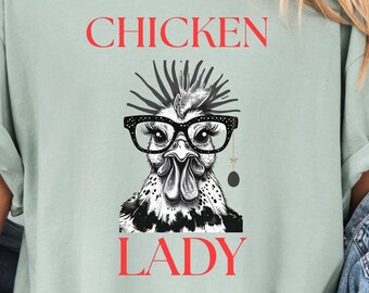 Crazy christmas Chicken ShirtWomen Chicken TeeFunny Farmer ShirtAnimal Shirt,Mothers Day Chicken Shirt,Chicken Lover TeeFarm Shirt