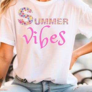 Summer Vibes  Vibes t, Sunshine T Trendy Summer, Summer Vibes, Spring Break, fun summer Vibes Sublimation Shirt.