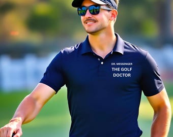 La vida está llena de decisiones importantes Camisa/polo/regalo de golf para papá/bordado/Navidad para ella