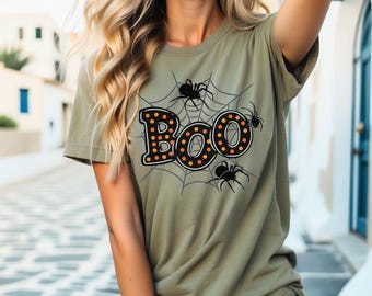 Boo Spider Web ShirtBoo ShirtHalloween ShirtPumpkin ShirtThat Witch ShirtHalloween Sweatshirt, Halloween Tees