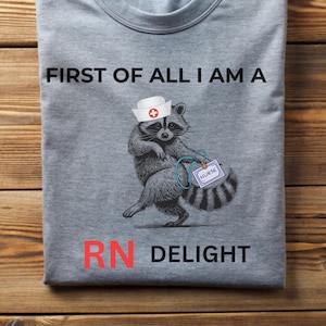 Tout d'abord, je suis un délice sarcastique chemise amateur d'opossum en colère, chemise sarcastique mignonne, amour de soi sarcastique, chemise sarcasme