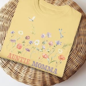 In My Auntie Momma Era, In My Aunt Era T shirt, Mama Sweatshirt,  comfort colors, Gift For Mom, Mama Birthday Gift, Gift For New auntie.
