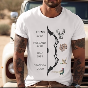 Custom Legend Husband Daddy Papa Shirt, Fathers Day Shirt, Personalized Legend Husband Dad Grandpa Shirt, Personalized Gift For Grandpa