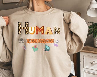 human resources shirtsweatshirtgiftmanagerhuman resource manager, Human Resources, Coworker Gift,admin gift,new job, new grad tee