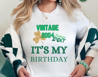 21. Geburtstag St Patricks day Shirt, Geburtstag Tshirt21 Geburtstag Shirt21. Geburtstag Shirt lustige Geburtstagsparty Shirt21
