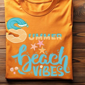 Summer Vibes  Vibes t, Sunshine T Trendy Summer, Summer Vibes, Spring Break, fun summer Vibes Sublimation Shirt.