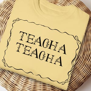 Vibraciones de maestro, diseño de camiseta de regreso a la escuela, agradecimiento al maestro, primer día de clases, gracias maestro, maestro con letras multicolores.