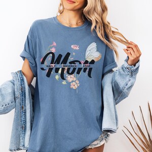 Comfort Colors® Boho Cottagecore Tshirt, Wildflowers T shirt, Vintage Pressed Flowers Shirt, Botanical Floral Tee, Gift for Gardener, Floral