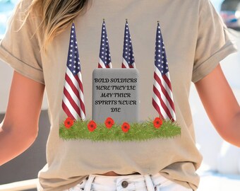 Memorial Day Shirt, Remember and Honor Memorial Day T-Shirt, American Soldiers Tee, Memorial Freedom Dad T Shirt, Labor Day Tshirt Gift