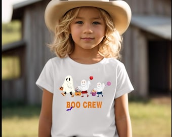 Halloweentröja för barn / Halloweentröja för pojkar / Buu Halloweentröja / Spöke Halloweentröja / Småbarn Halloween / Baby Halloween T-shirt BUU T-shirt