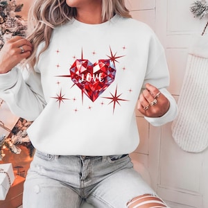 3D Hearts Valentines Day Shirt,Valentines Day Shirts For Woman,Heart Shirt,Cute Valentine Shirt,Valentines Day Gift, Womans Valentines shirt