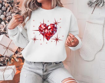 3D Hearts Valentines Day Shirt,Valentines Day Shirts For Woman,Heart Shirt,Cute Valentine Shirt,Valentines Day Gift, Womans Valentines shirt