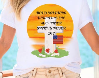 Memorial Day Shirt, Remember and Honor Memorial Day T-Shirt, American Soldiers Tee, Memorial Freedom Dad T Shirt, Labor Day Tshirt Gift