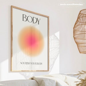 Body Aura Poster Printable Aura Energy Gradient Print Aura - Etsy