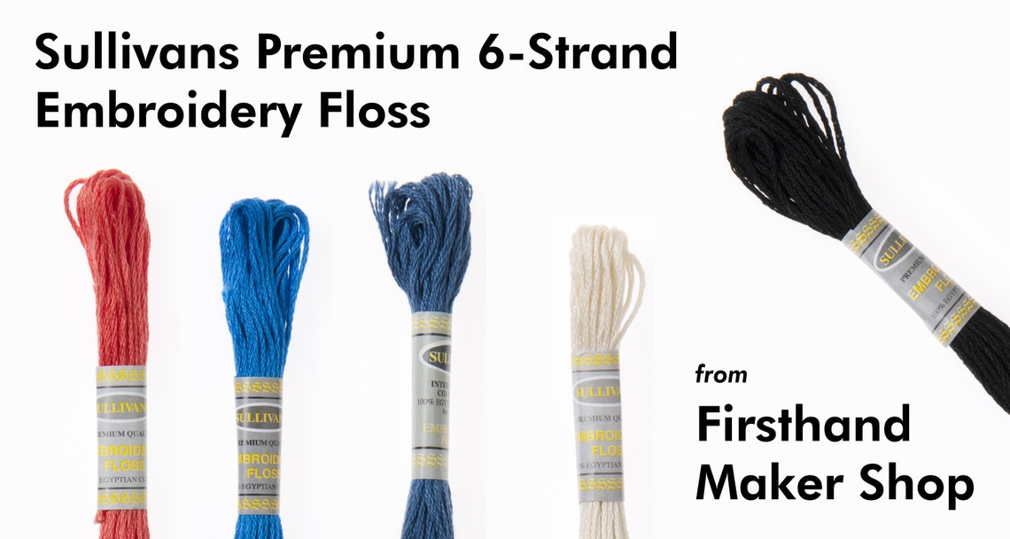 Sullivans Embroidery Floss colors 45442 through 45496 Etsy