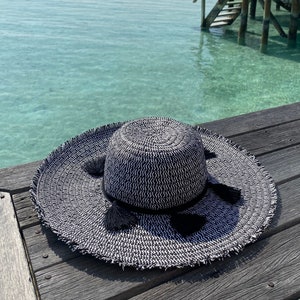 Sun hat women VENEZIA elegant straw hat