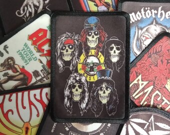 Guns n roses jacket | Etsy Metalworks Guns N' Roses '85' leren jas | Etsy