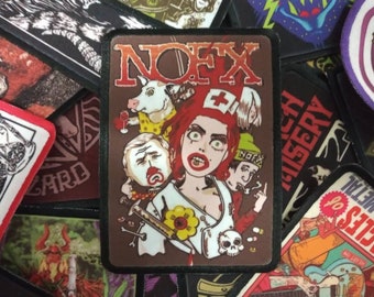 Patch à coudre NOFX Band - Accessoire veste punk rock