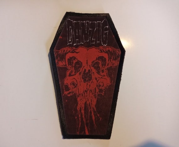 Misfits Coffin Woven Patch