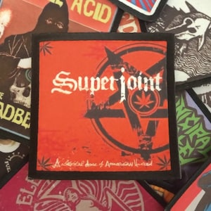 SUPERJOINT RITUAL Sew On Patch: Rock Metal Band Merch