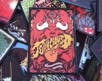 Tenacious d sew on band patch. rock,metal,merch, jacket, accessories foo