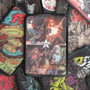 Rush sew on patch band rock prog vintage design style tour merch jacket accessories